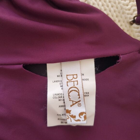 Becca Color Code Lattice Bikini Top: Bra Size Medium F/DDD - Picture 10 of 11